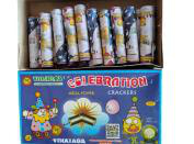 4" Celebration Crackers - Machine Fuse