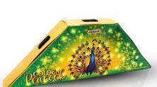Belly Peacock- Green (Wings)